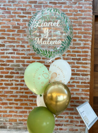 Decoración globos de comunión