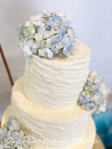 Candy bar boda dorado y azul