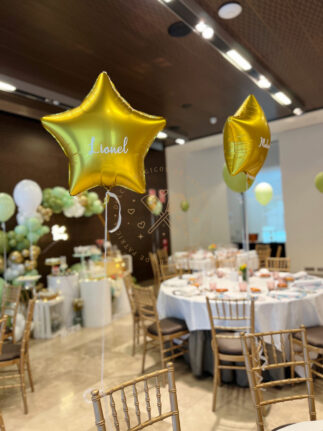 Decoración globos de comunión