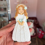 Galleta niña de comunión