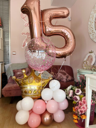 Bouquet de globos 15 años
