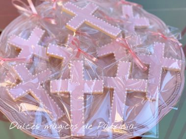 Galletas cruces bautizo y comunión