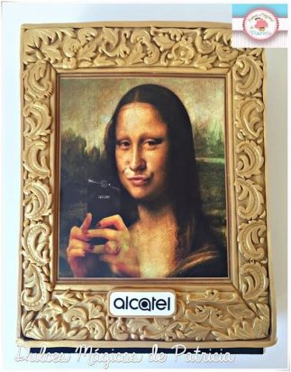 tarta corporativa alcatel