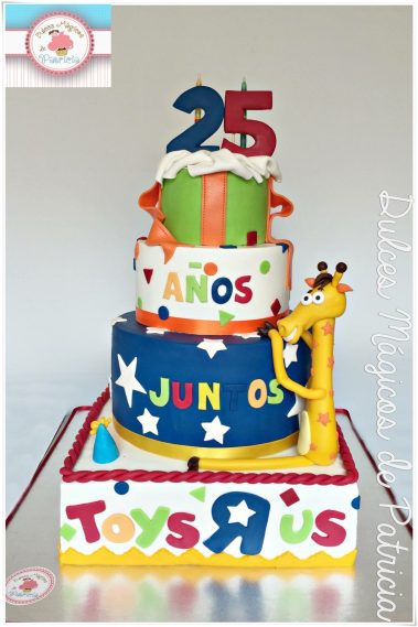 Tarta decorada corporativa Toysrus