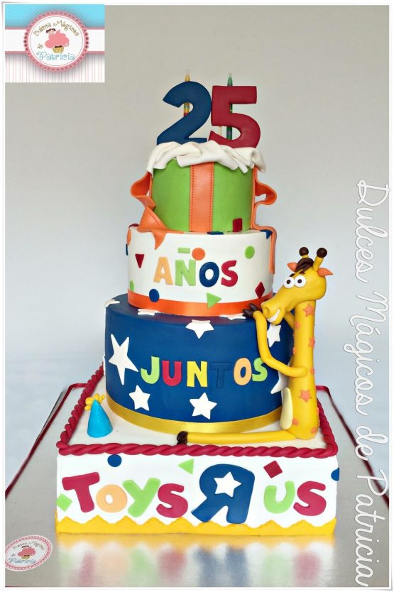 Tarta decorada corporativa Toysrus