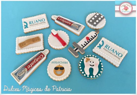 galletas personalizadas dentista