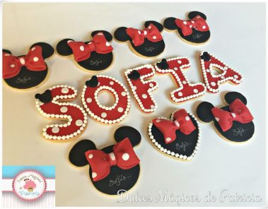 galletas personalizadas minnie