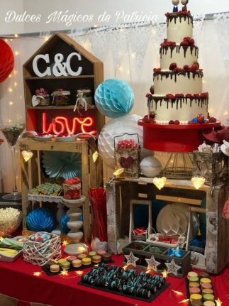 Candy bar boda C&C