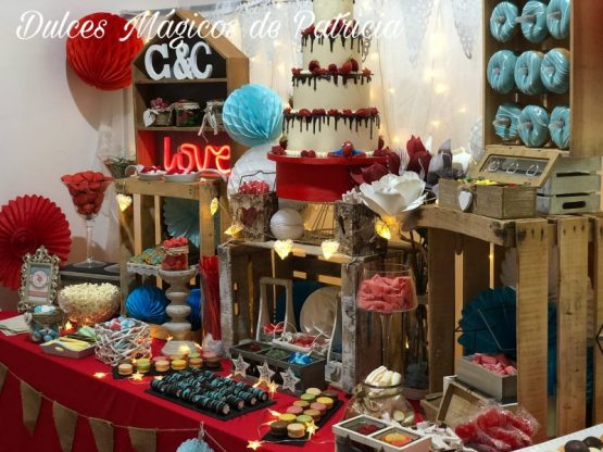 Candy bar boda C&C