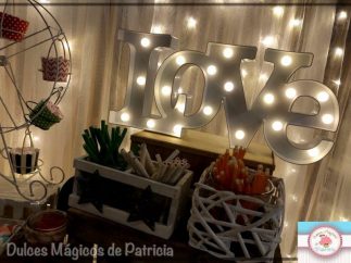 Candy bar boda LOVE