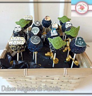 cakepops decorados star wars