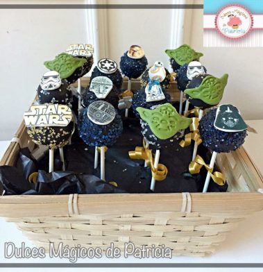 cakepops decorados star wars