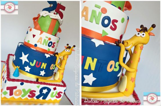 Tarta decorada corporativa Toysrus