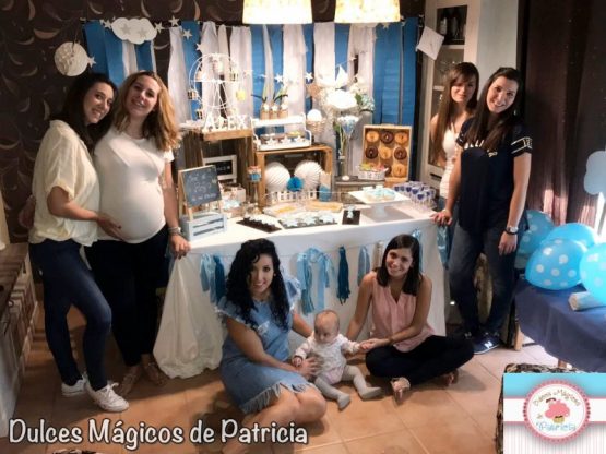 Candy bar baby shower niño