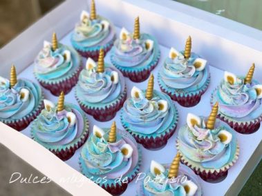 Cupcakes unicornio madrid