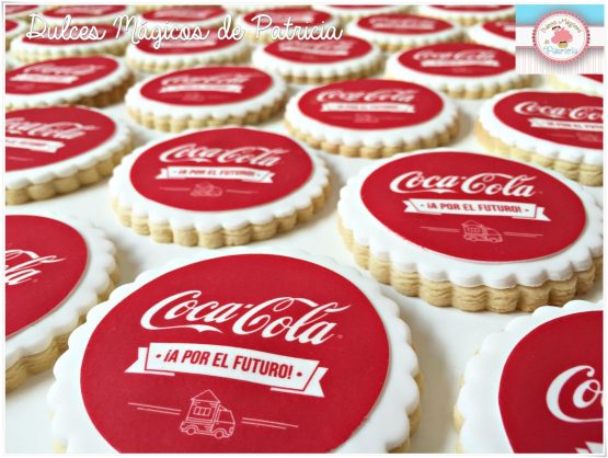 galletas personalizadas coca cola
