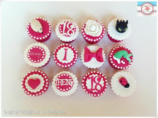 Cupcakes decorados varios