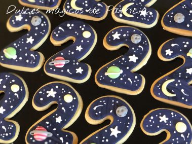 Galletas personalizadas espacio