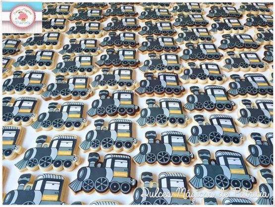 galletas personalizadas tren