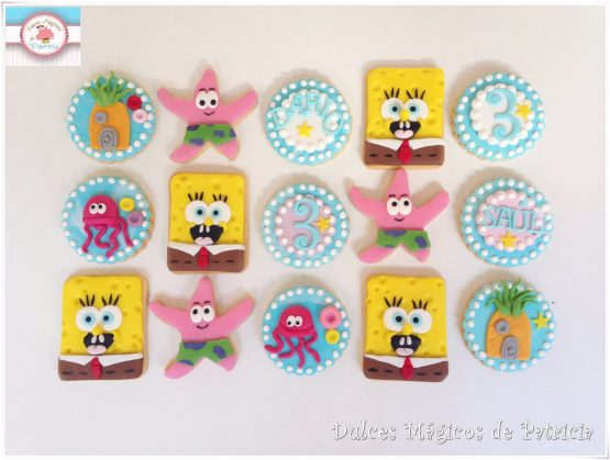 galletas personalizadas bob esponja