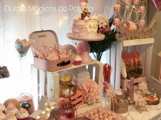 candy bar alcalá de henares baby shower niña