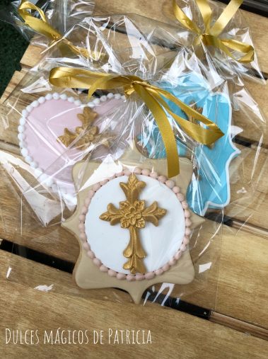 Galletas cruces bautizo y comunión