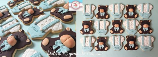 Galletas personalizadas bautizo y baby shower