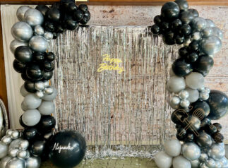 photocall globos 50 años alcalá