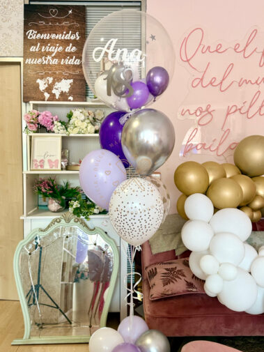 Arreglo burbuja helio personalizado alcalá