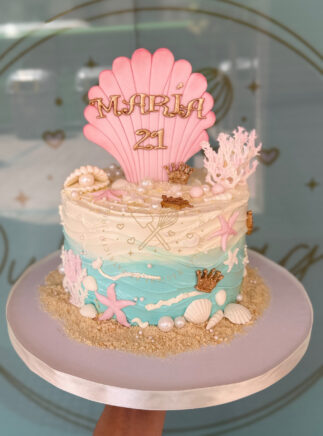 tarta-concha-sirena