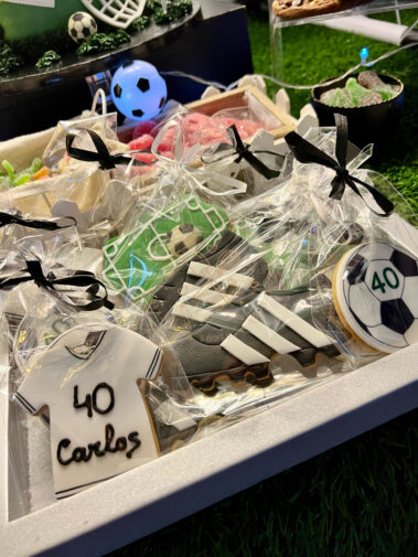 Galletas decoradas fútbol
