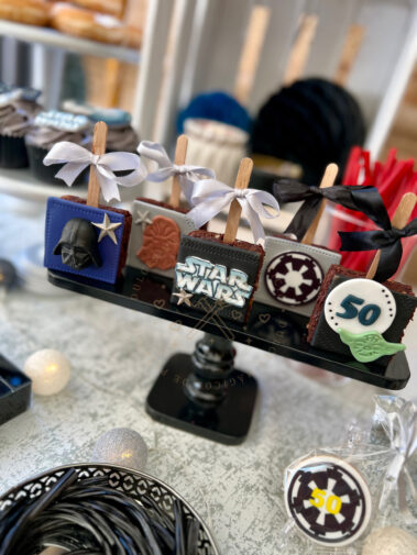 brownies decorados star wars