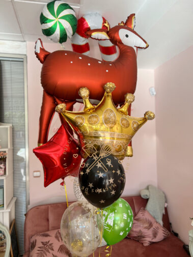 Globos Navidad