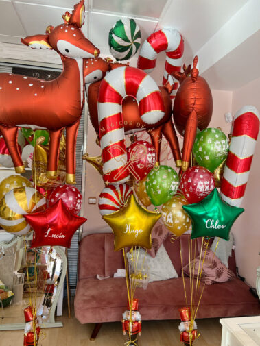 Globos Navidad