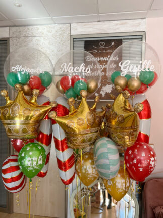 Globos Navidad