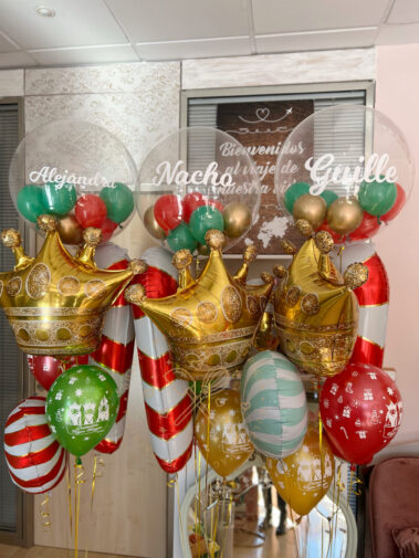 Globos Navidad