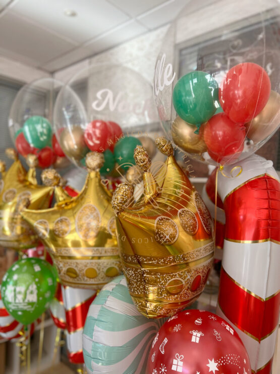 Globos Navidad