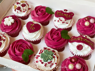 cupcakes decorados mamá