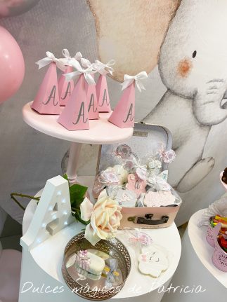 Mesa dulce cumpleaños elefante