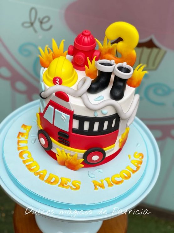 Tarta bomberos
