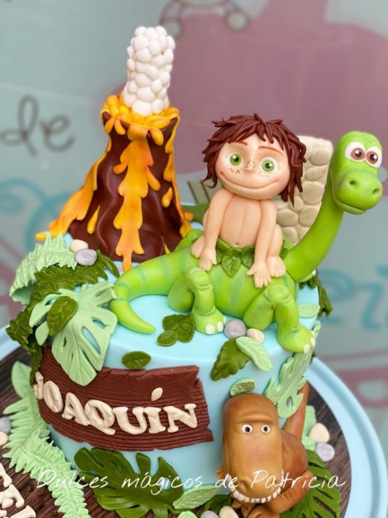 Tarta dinosaurios