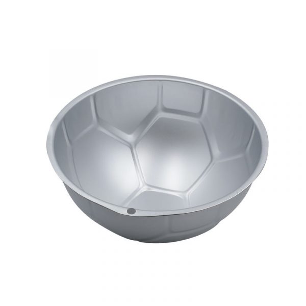 molde aluminio 3d bacon de futbol sweetkolor