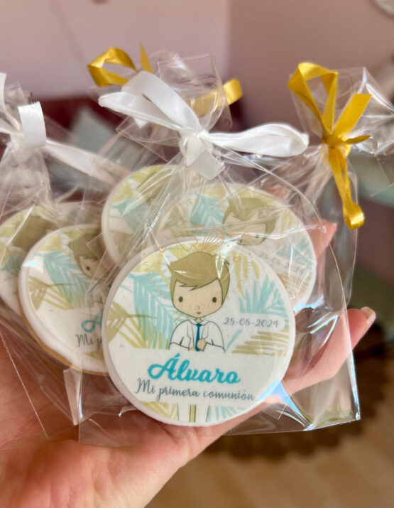 galletas comunión niño