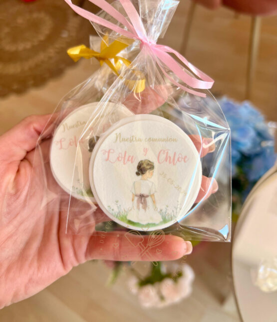 galletas comunión niña