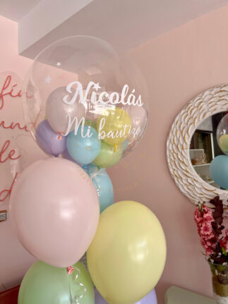 Globos bautizo