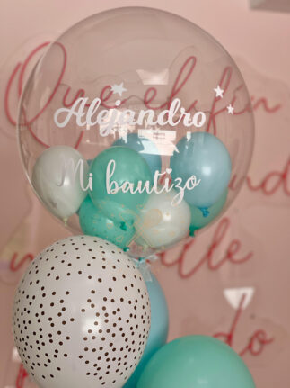 Globos bautizo