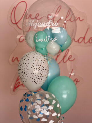 Globos bautizo