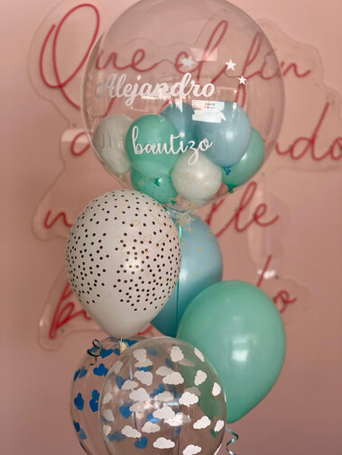 Globos bautizo