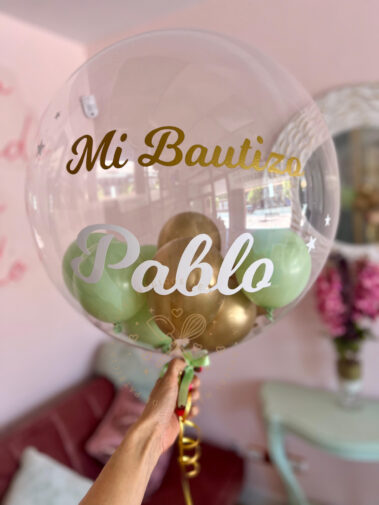 Globos bautizo