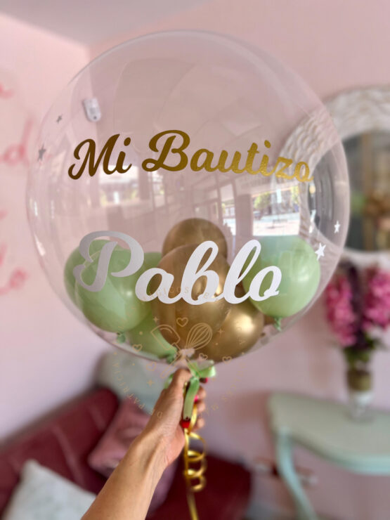Globos bautizo